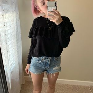Ruffle Sweater